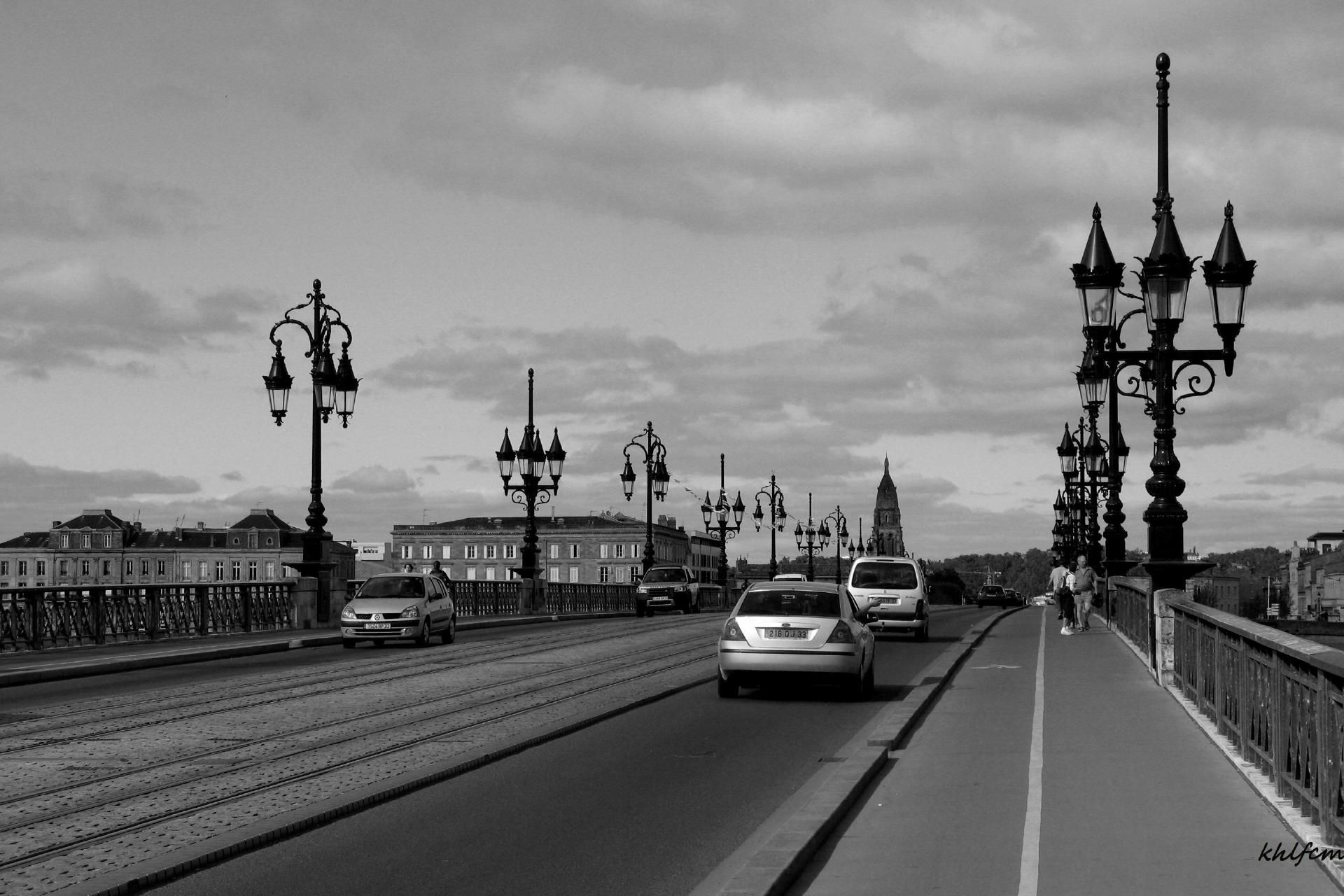 Karl-Heinz Link, Bruecke ueber die Garonne in Bordeaux