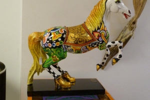 Breitenbach_Kurt_Pferd mit Schuh
