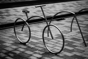 Marclel Rudolph,Fahrradständer