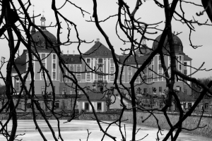 Wolfgang Kuhlen, Schloss Moritzburg hinterm hölzernen Vorhang